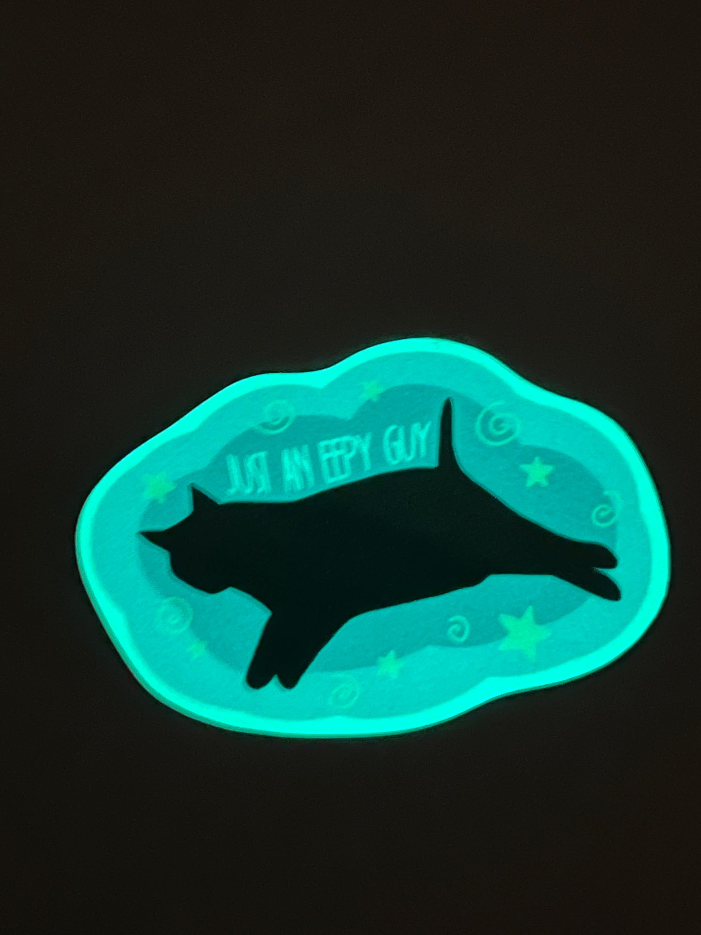Eepy Bean Sticker