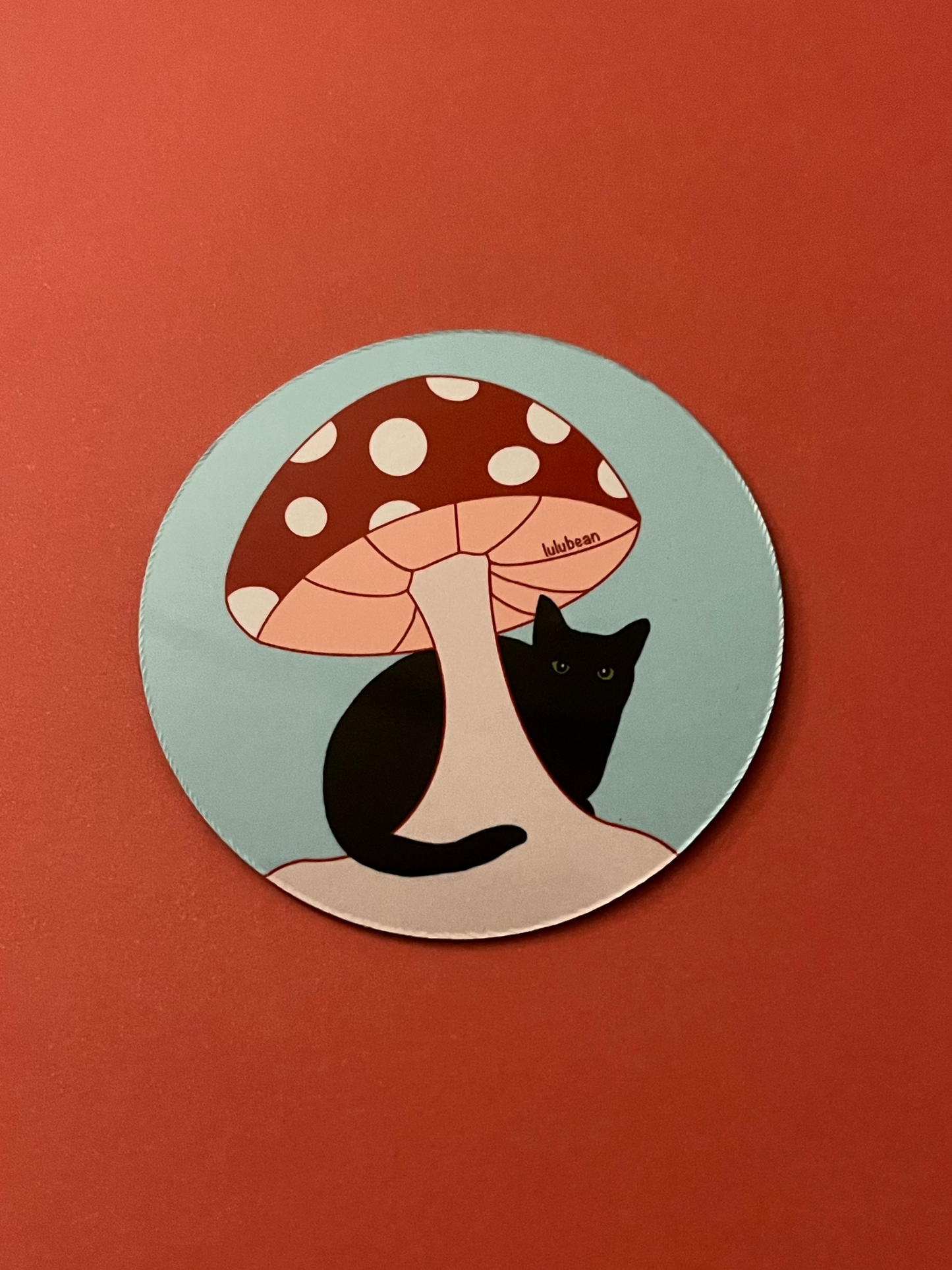 Mushroom Bean Magnet