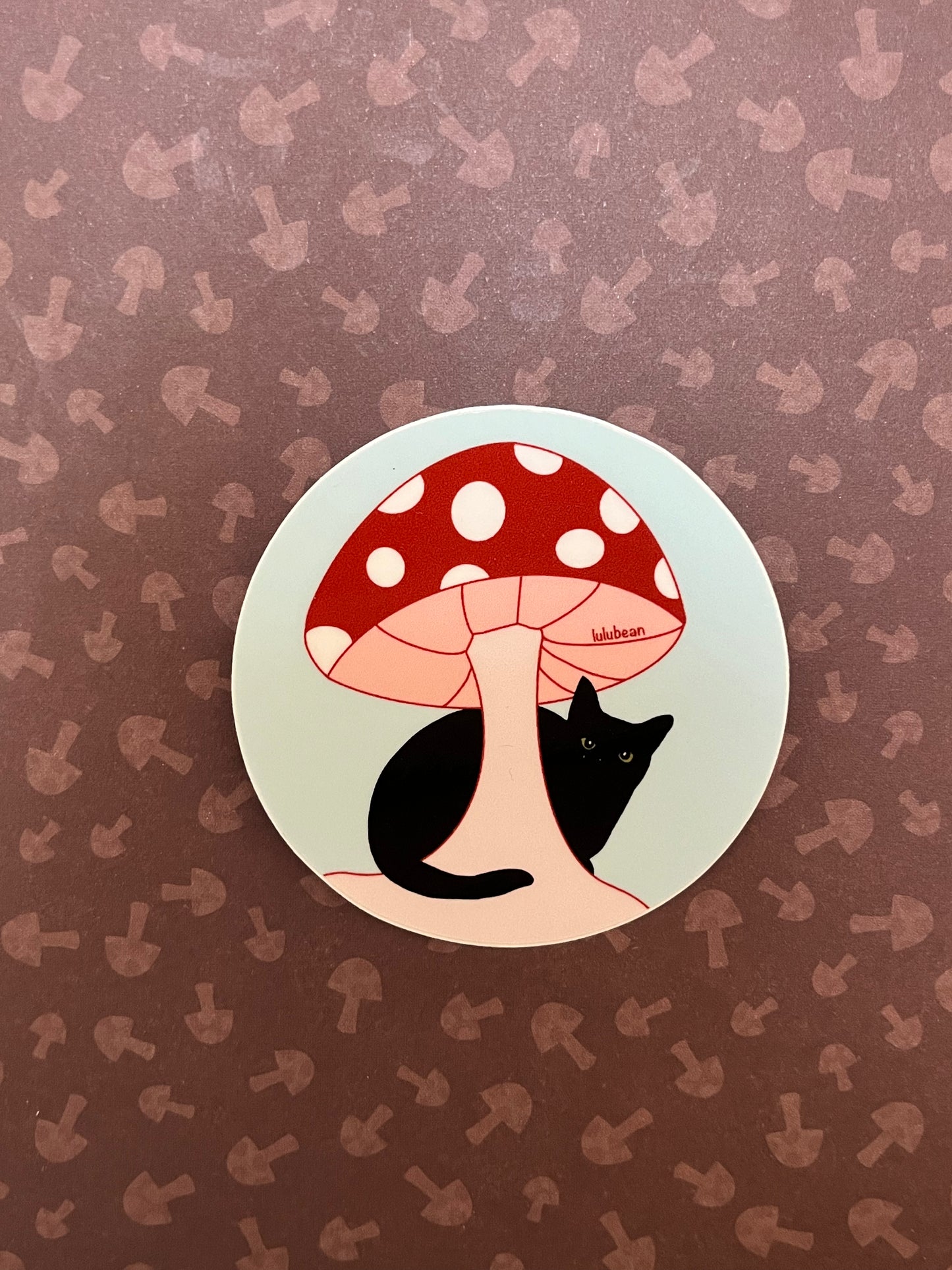 Mushroom Bean Sticker