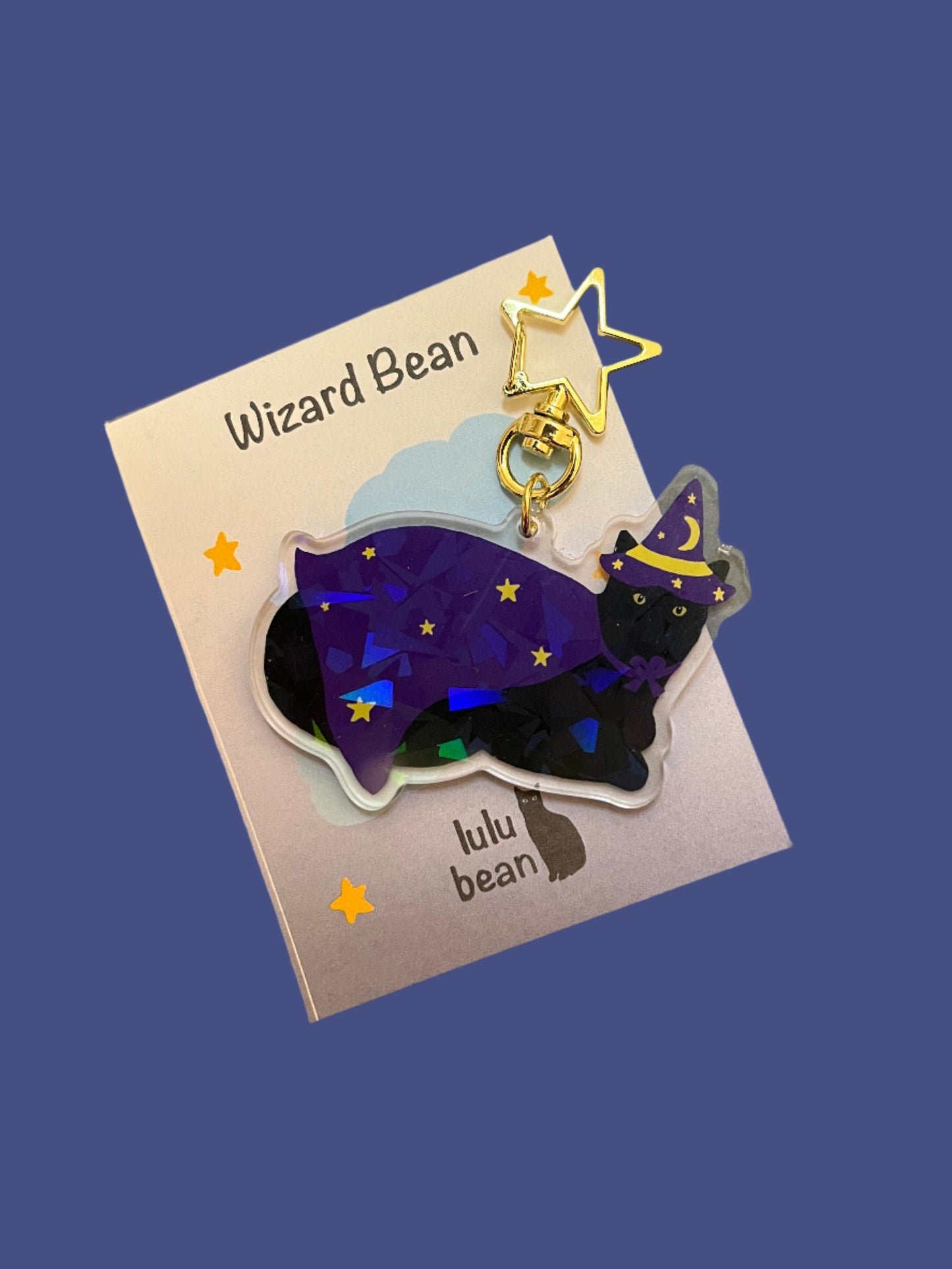Wizard Bean Keychain