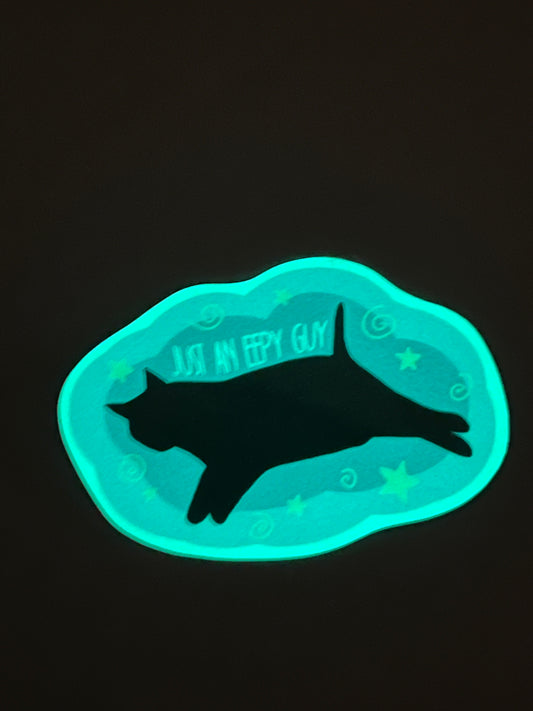 Eepy Bean Sticker