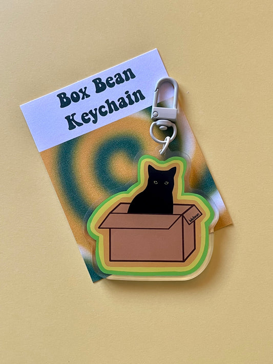 Box Bean Keychain
