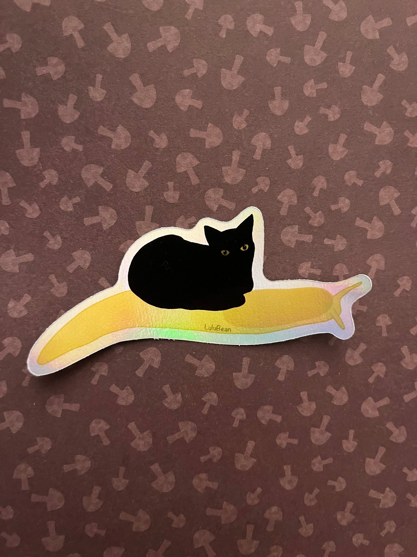 Banana Slug Bean Sticker