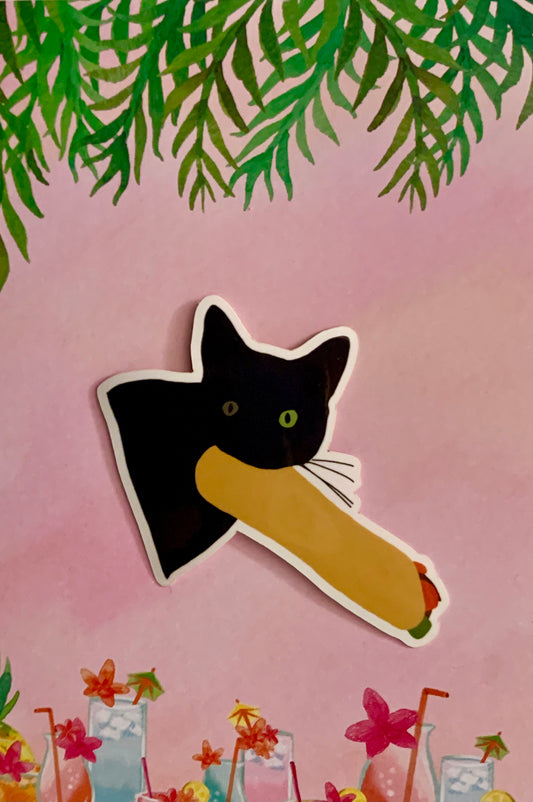Bean Burrito Sticker