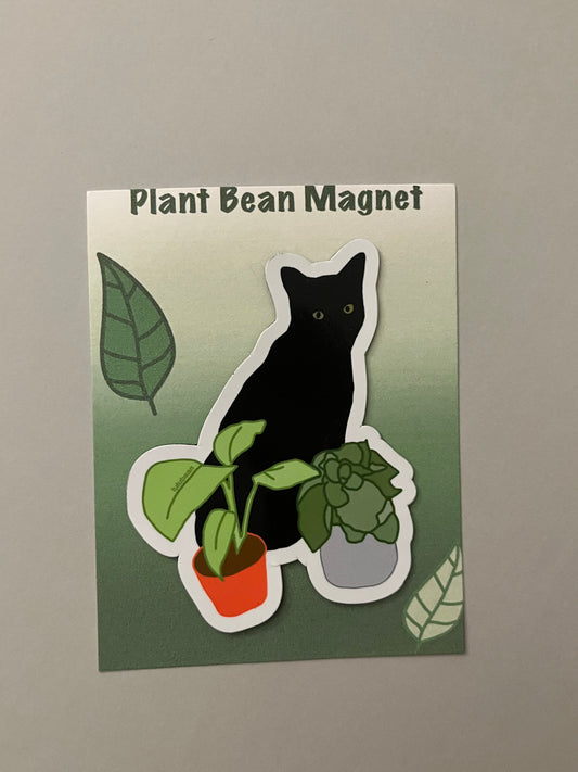 Plant Bean Magnet