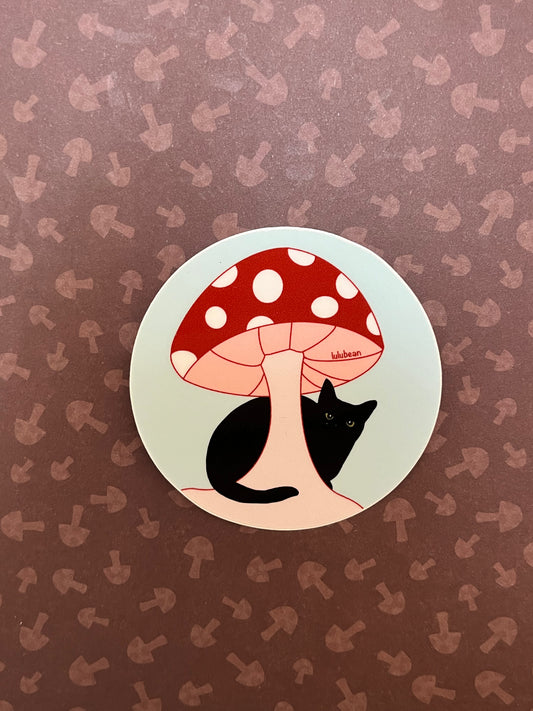 Mushroom Bean Sticker