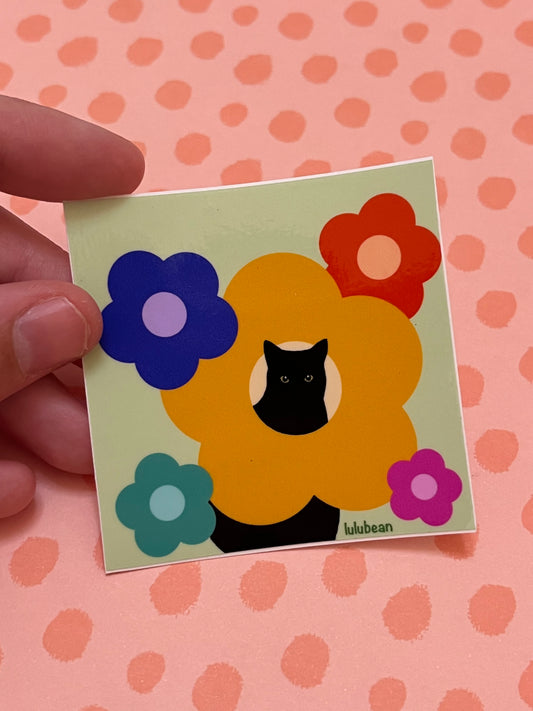 Flower Bean Sticker